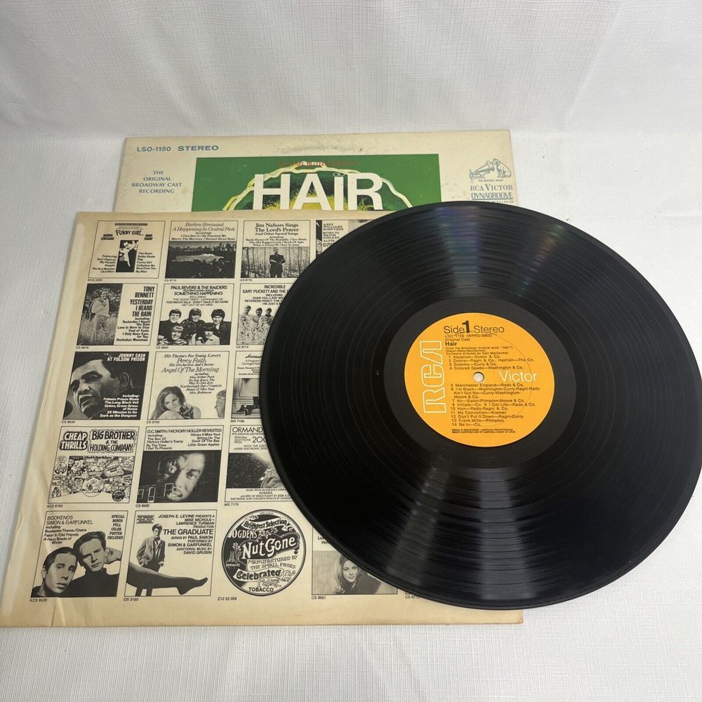 3 Vintage 1970s Soundtrack Records Jesus Christ Superstar Hair American Graffiti - Picture 9 of 13